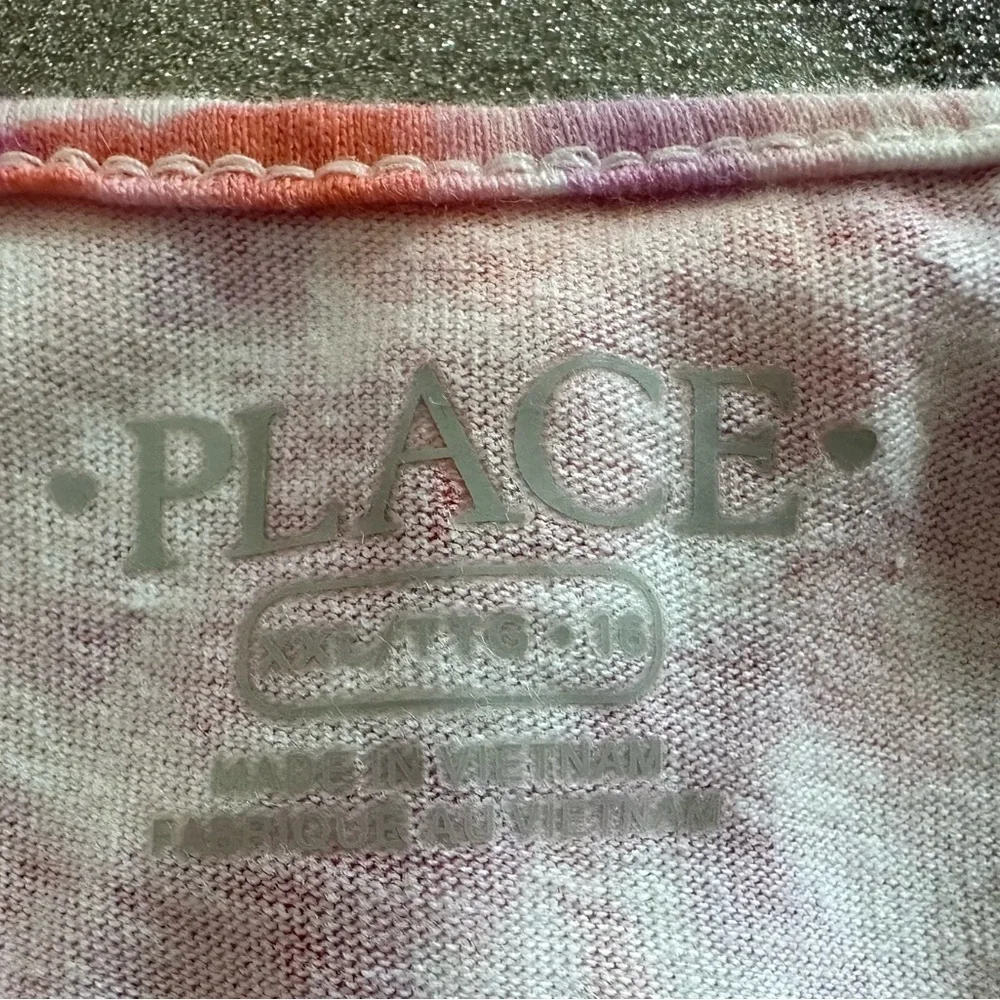 The Children's Place Pink and White A-Line Sundress Scoop Neck (877)